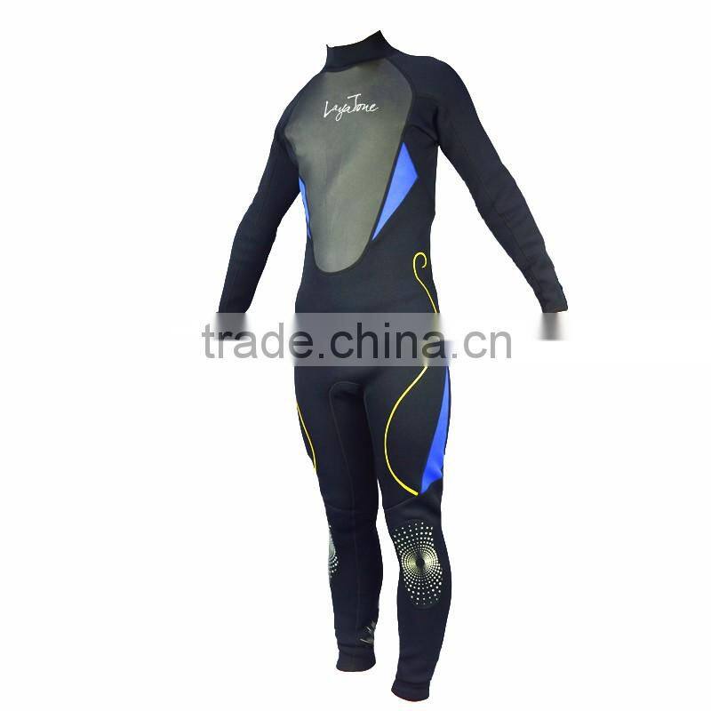 Circle one in the middle neoprene surfing wetsuits with cusom color