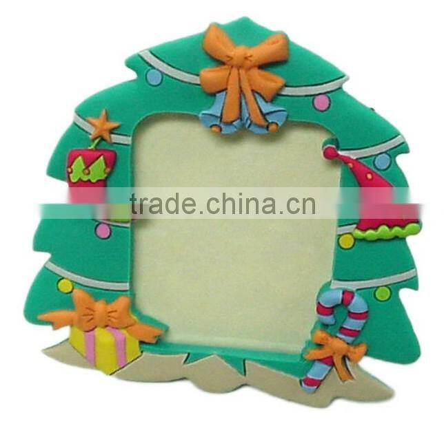 promotional birthday gifts photo frame rubber pvc