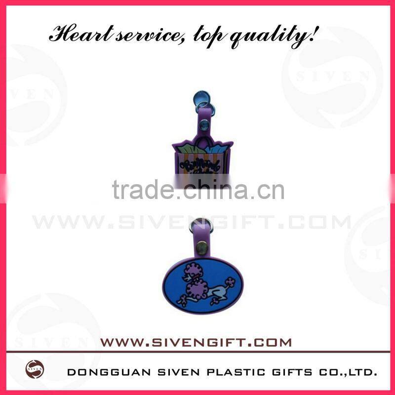 OEM Design rubber Zipper Puller