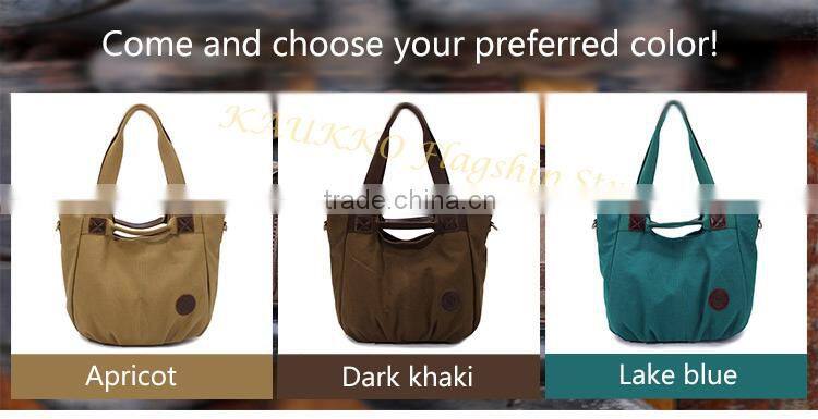 Nice Lady Handbag Women Shoulder Bag Fashion Pattern Shoulder Bag Canvas Wholesale Tote Bag Fashion Handbag 3 Colors
