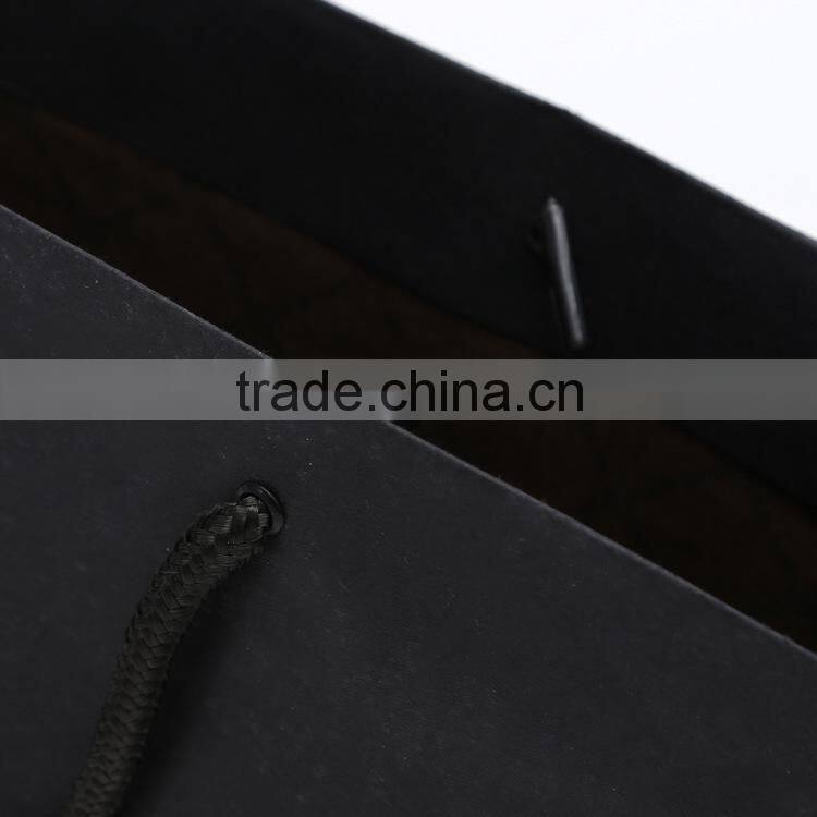 Cheap custom made logo paper bag shopping bags clothing packaging