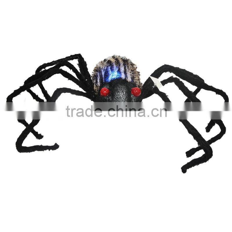 2015 new design light up spider for halloween window decoration