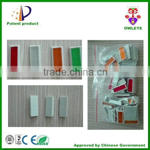 cat eye reflective roadside delineator/Line Type Guardrail Delineator Reflector