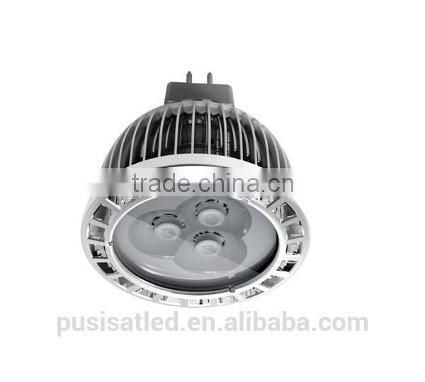 2014 dimmable LED spotlight MR 16 3w Top Quality GU5.3