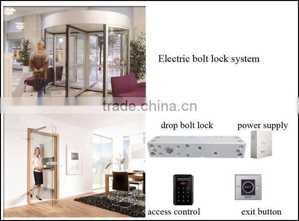Electric bolt door lock with time delay function