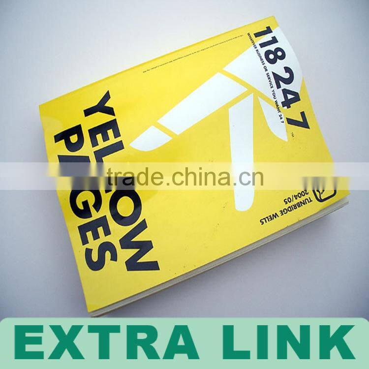 Soft Cover Yellow Pages Book Brochure Printing