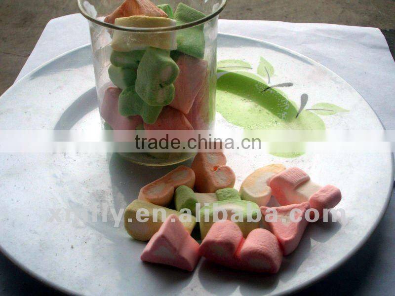 halal long twist marshmallow candy