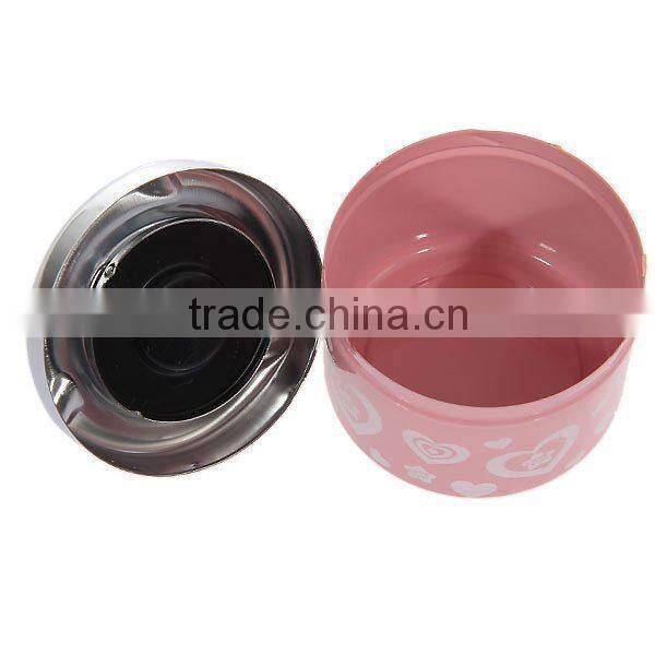 LOVE Pink Heart Push Down Button Spinning Ashtray Valentines Gift Smoking