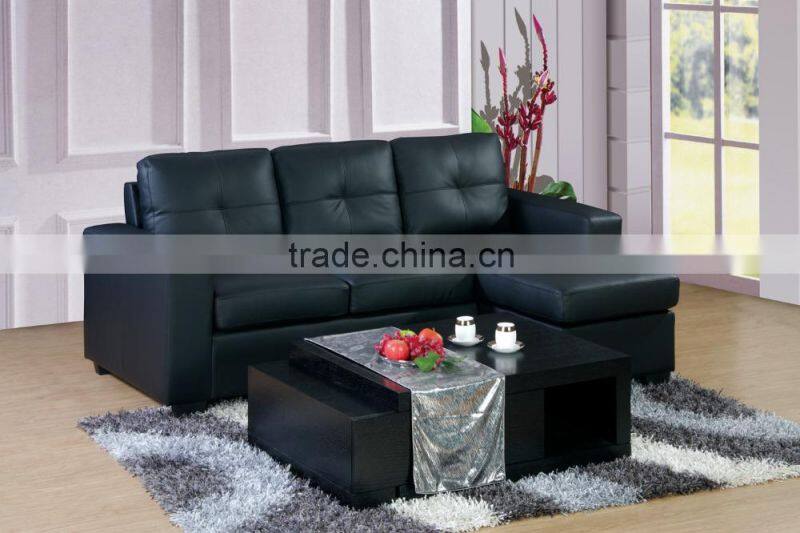 multi-functional discount new design sofa with ottoman can be on left or right