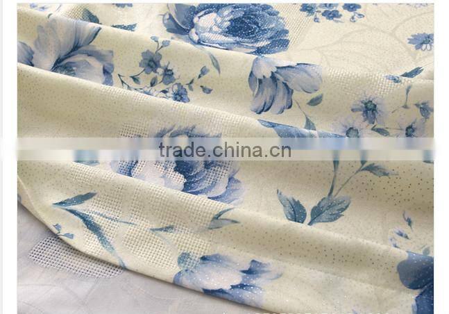 2015 hot sale printed designed No. 06 window curtains, made- up black out fabric in home or hotel