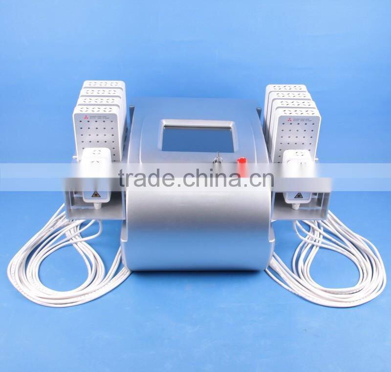 Lipo laser 650nm mitsubishi diode laser / lipo laser fat removal equipment / lipo laser machine with laser diode
