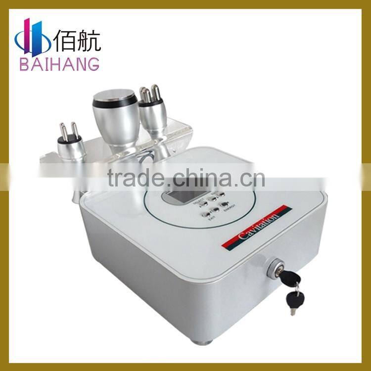 2016 Hot sale in US 3 IN 1 Cavitation RF face lifting machine, RF Cavitation weight loss system