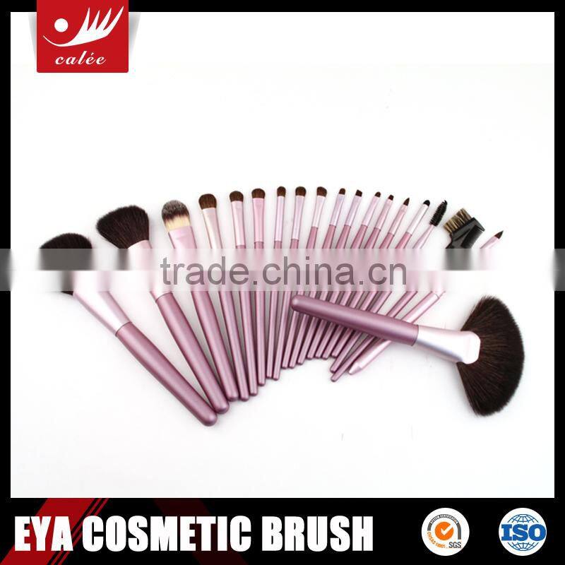 19pcs Professional Natural Hair Wood Handle Professional Makeup Brush Set