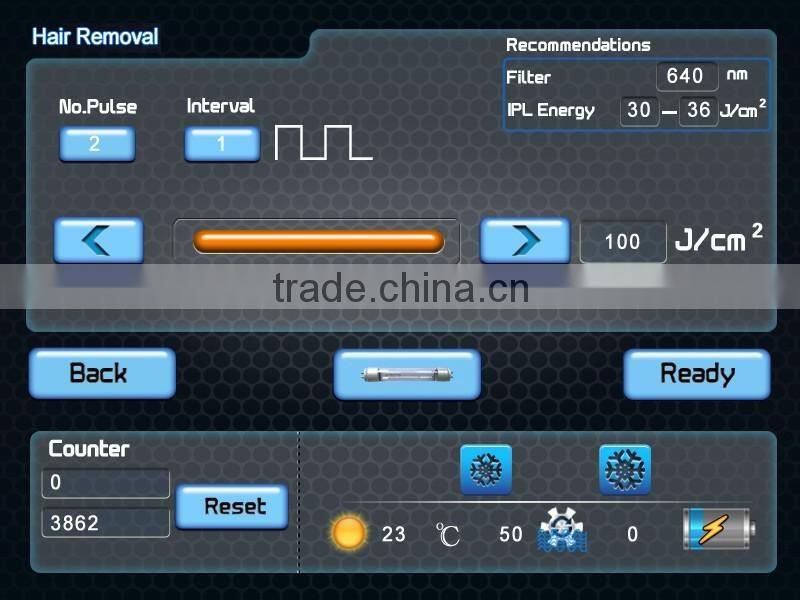 Promotion weifang huamei medical CE ipl hair removal machine for home use