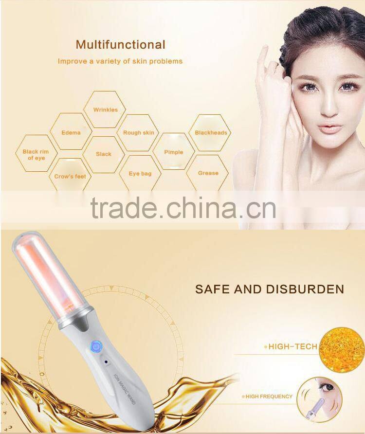 Laser rust removal beauty products ion skin rejuvenation wand for anti wrinkle