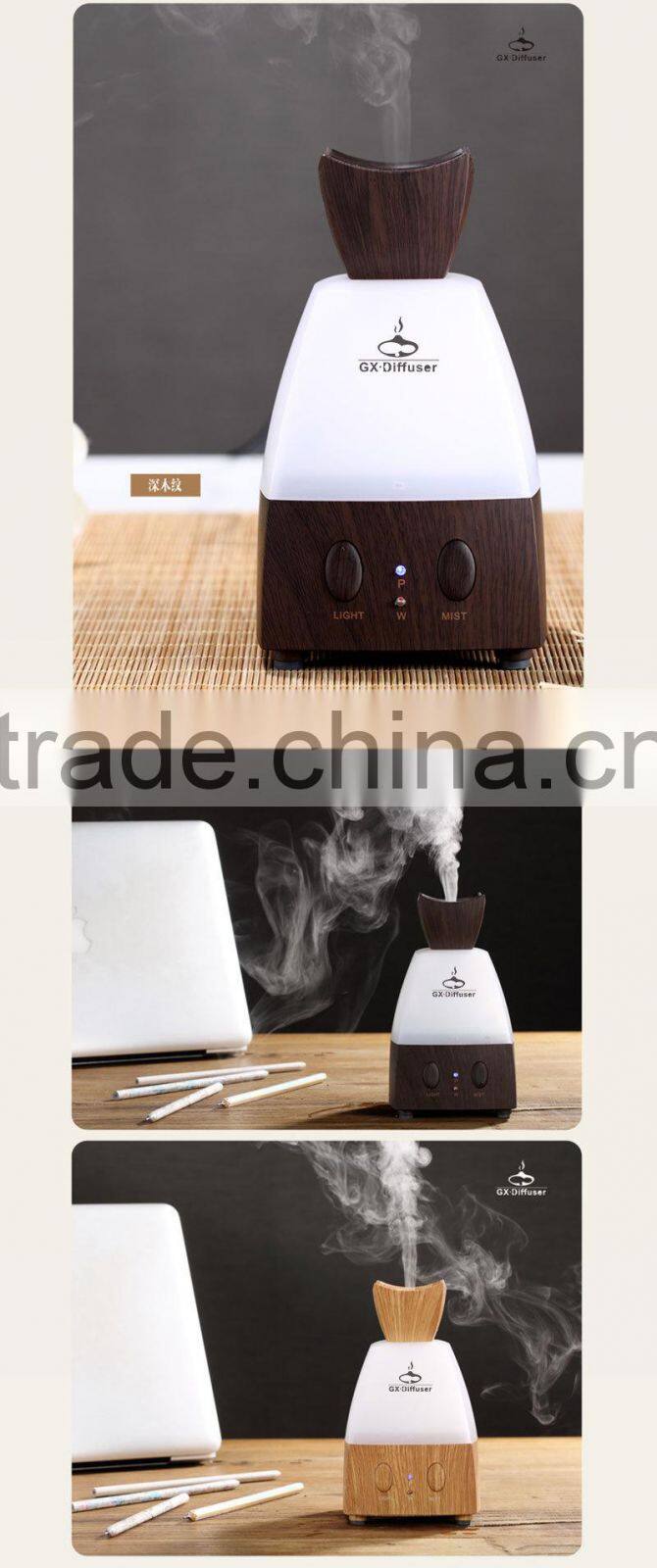 GX DIFFUSER Natural product led light aromatherapy diffuser,aroma diffuser