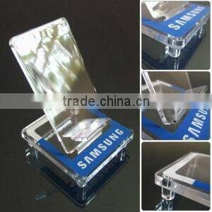 Hot selling acrylic iphone HTC Samsung phone display holder stand