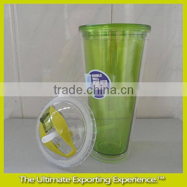 double wall Suction nozzle cup, double wall straw cup,double wall silicone Suction nozzle straw cup