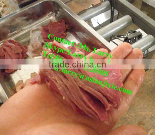 home meat cutting machine/chicken breast cutter