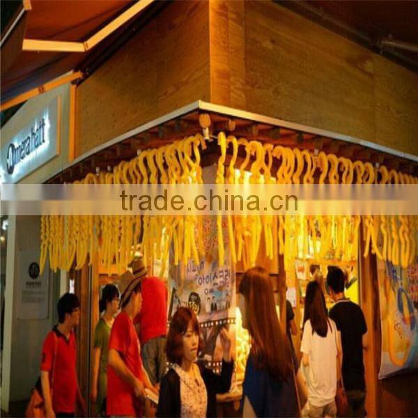 new design and popular puffing Korea cane ice cream machine