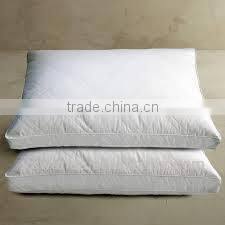 Luxury design direct factory made 100% cotton cover 5 star hotel custom wholesale white goose down pillow