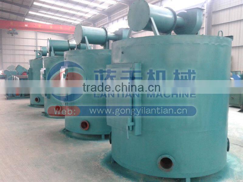 Round square factory price wood charcoal stove coconut shell carbonization furnace