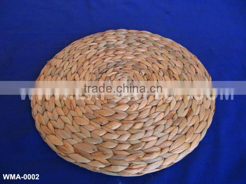 Low price handmade water hyacinth mat