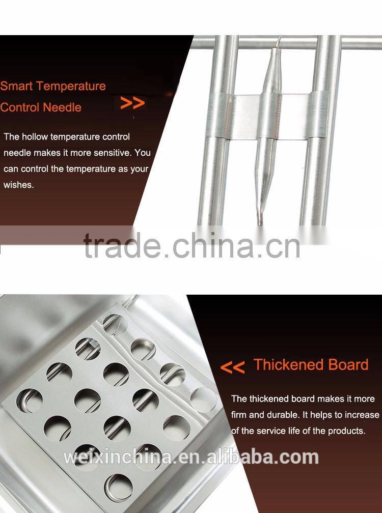 18+18L Gas Stainless Steel 2 Tank 2 Basket Deep Fryer