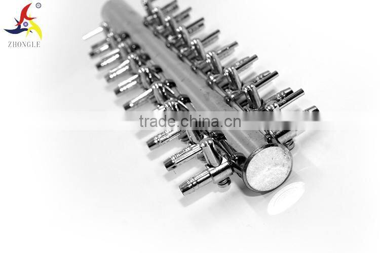 19 mm inlet 4 mm outlet one way in 18 way out metal air control valve