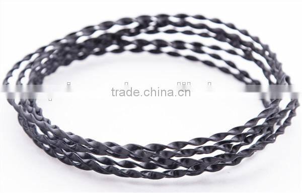 DIY craft twisted colored aluminum wire