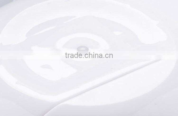 Best selling round cosmetic jar airless spray bottle empty cosmetic plastic jar