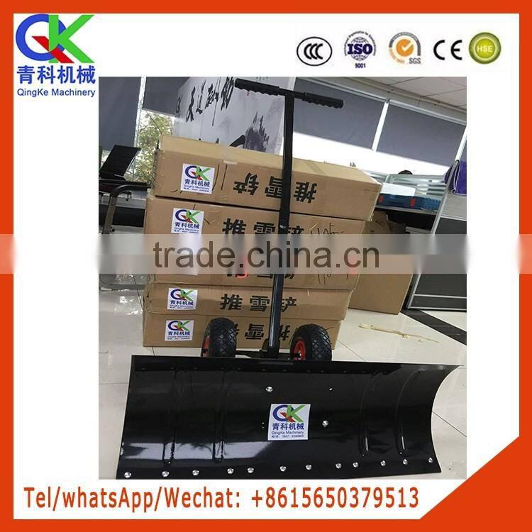 two wheel stainless iron gardening tool snow shovel