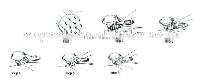 A480/kz-13/16/19 pneumatic steel strapping tool for aluminum block