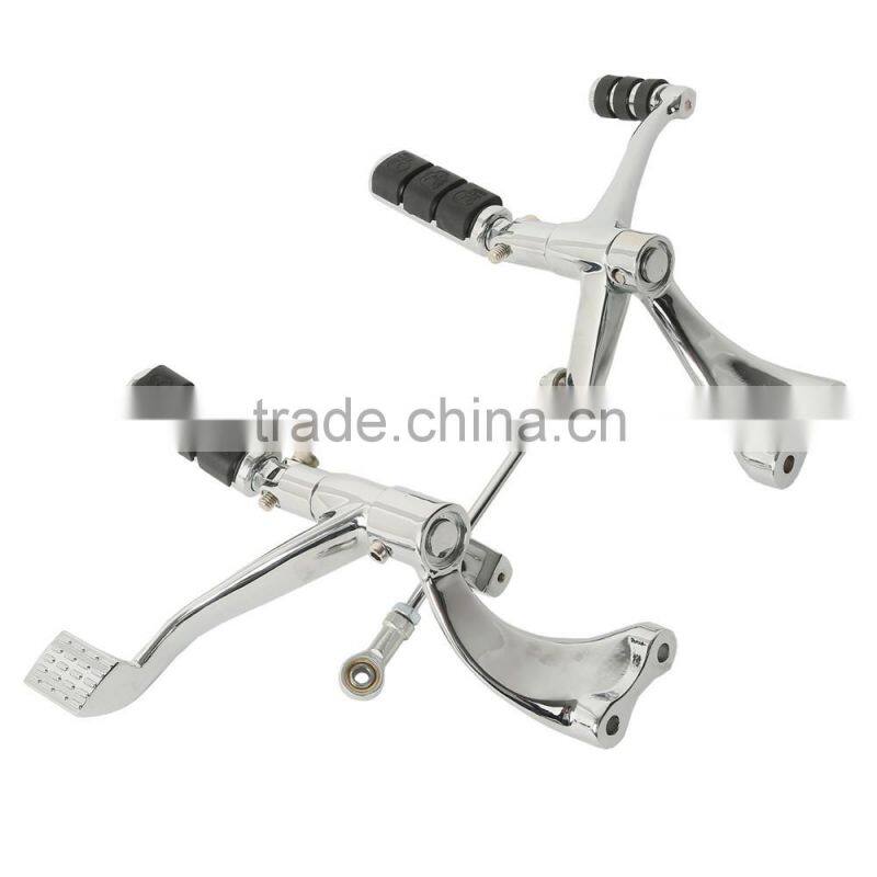 Forward Controls Complete Kit Pegs Levers Linkage For Sportster 2004-2013