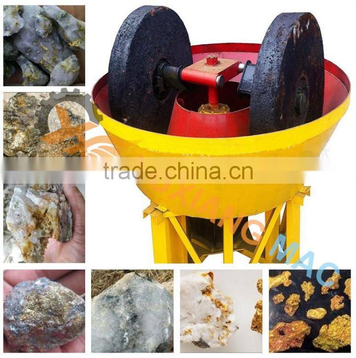 HOT! New energy-saving wet pan mill for gold refining