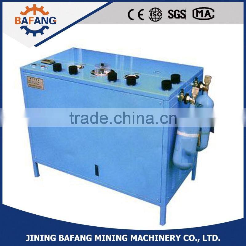 The AE102 type Oxygen filling pump used for cylinder filling of high pressure