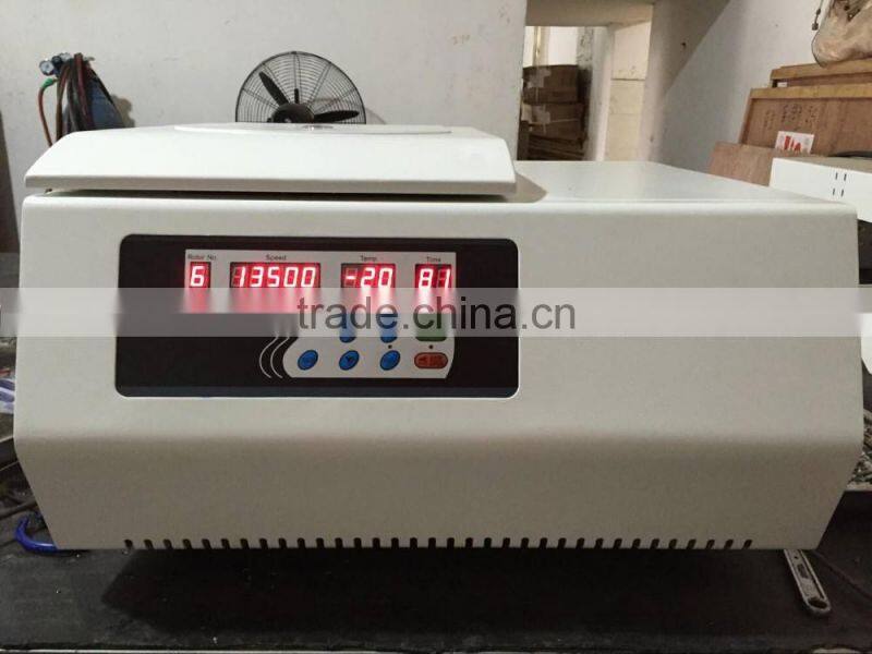 High speed micro laboratory centrifuge max speed 24000RPM