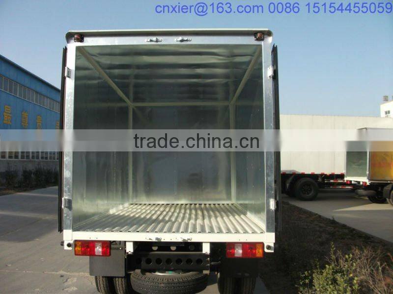 frozen food fish vegetables truck body plastic cargo containers