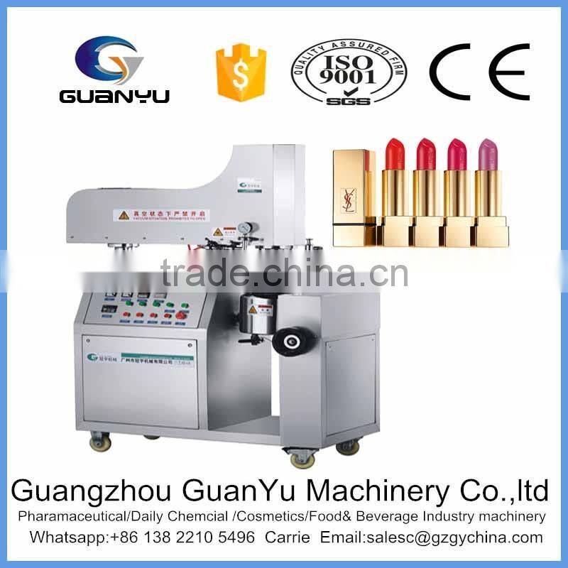 vacuum 5L electric heated stainless steel emulsifying mixer for laboratory cosmetics mixing,heating and emulsifying