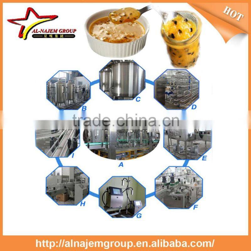hot hot Full automatic industrial Passion fruit sauce maker machine high viscosity Production Line Passion fruit paste