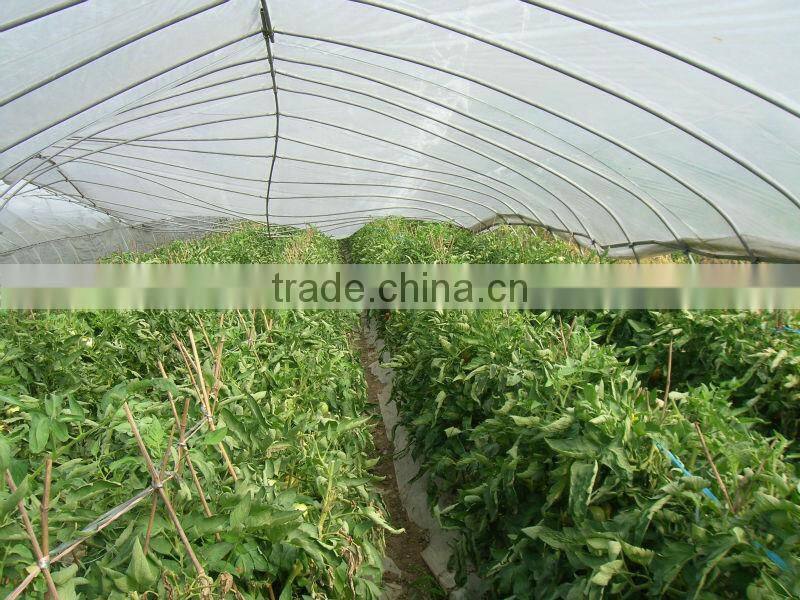 PE plastic tunnel film on bags for agricultural garden planting