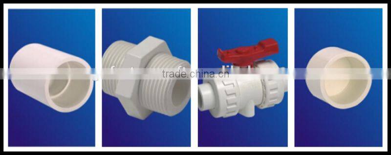 China manufactuere pvc pipe fitting pipe flange fitting