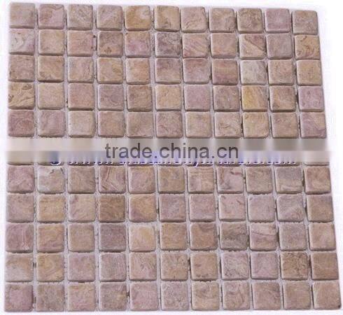 New selling attractive style BROWN GOLDEN ONYX MOSAIC TILES COLLECTIONS