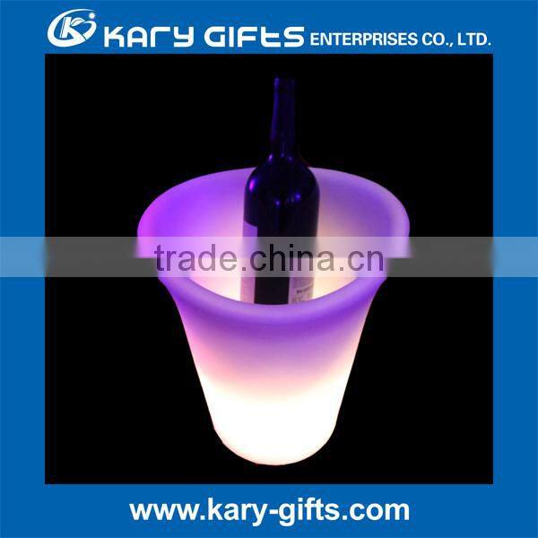 color changing led ice bucket bar acrylic led ice bucket
