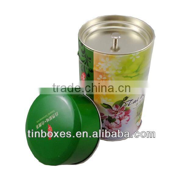 chinese tin tea box(C258-3)