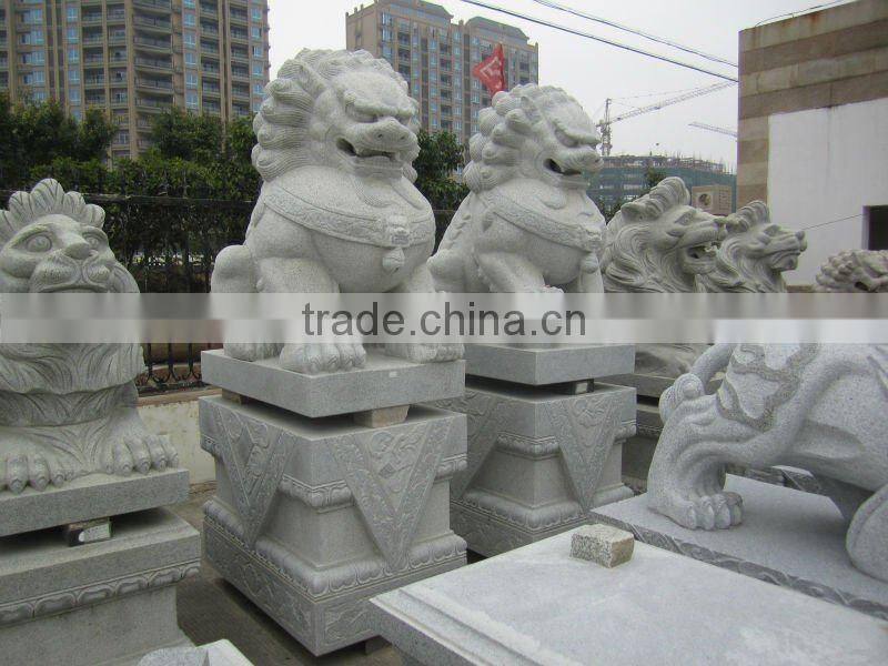 lion stone sculpture