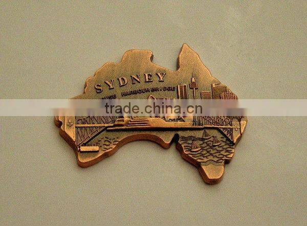 Australia state shaped souvenir magnets