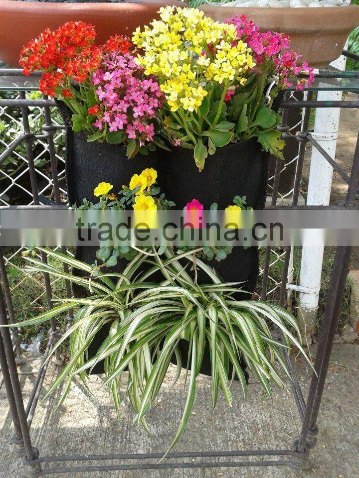 Felt Vertical Garden Grow Bags,Modular Gardening Bag for Exteriors (Vertical Garden)