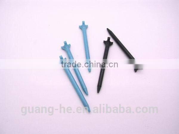 100%Biodegradable & compostable plastic PLA golf tees -plastic pla golf tees bulk sale