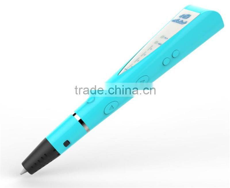 Kids Toy 2016 Magic Promotional Pen 3d Digital 3d Printer Pen 2016 best selling 3D writting pen with 1.75mm ABS PLA filament